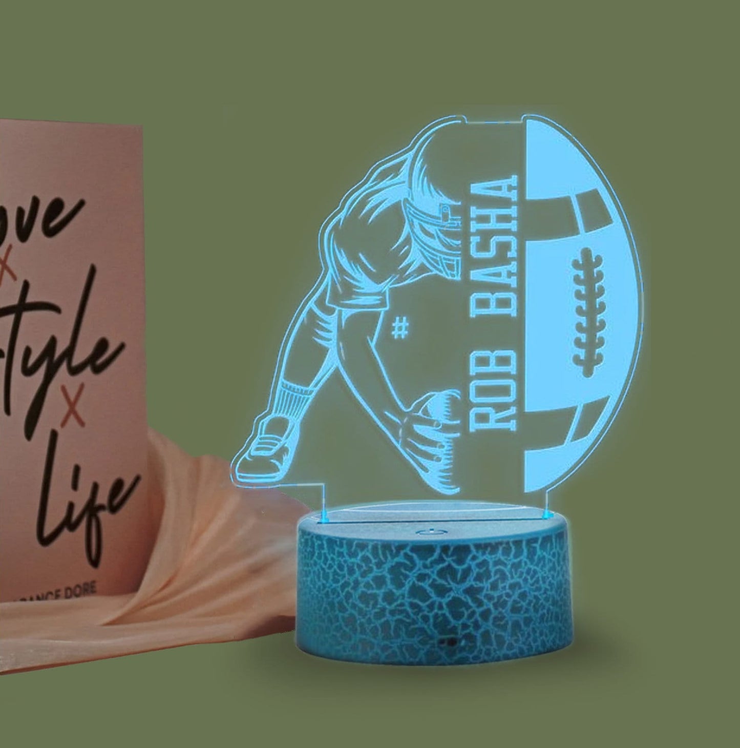 Personalised Football Night Lights