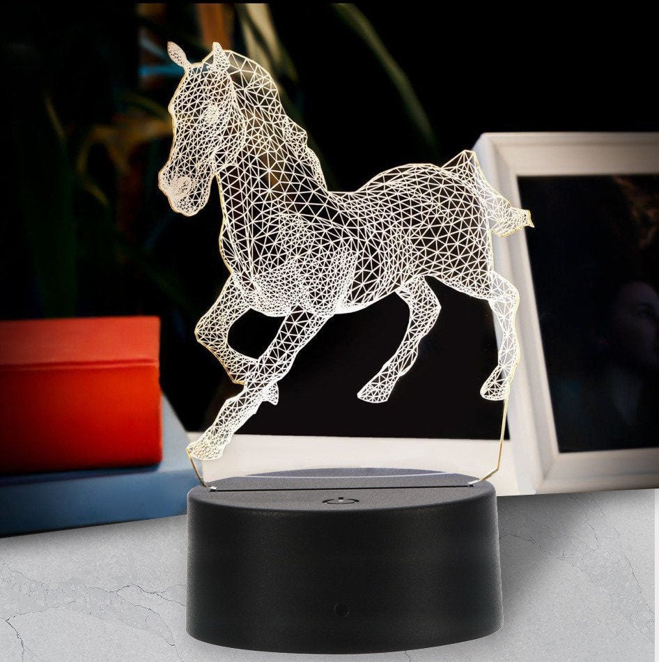 Horse Led Lights Lamp