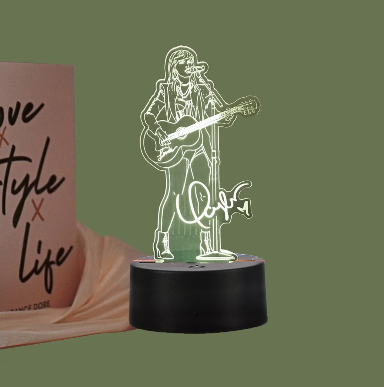 Taylor Swift with Signature Night Light